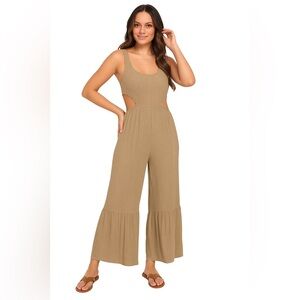 Rolla Coster Cut Out‎ Wide Leg Romper size M
